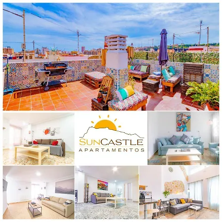 Διαμέρισμα Suncastle -with Share Rooftop Terrace And Barbecue Αλικάντε