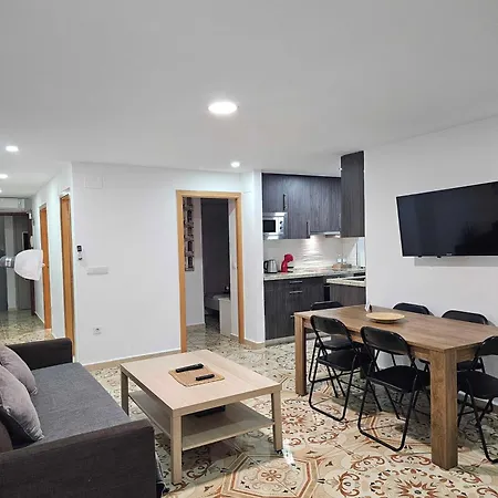 Suncastle -with Sunny Rooftop Terrace And Barbecue * Alicante