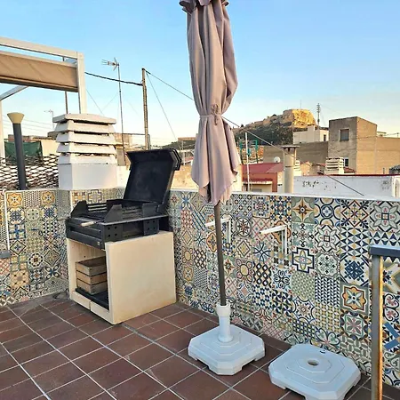 Apartmán Suncastle -with Sunny Rooftop Terrace And Barbecue