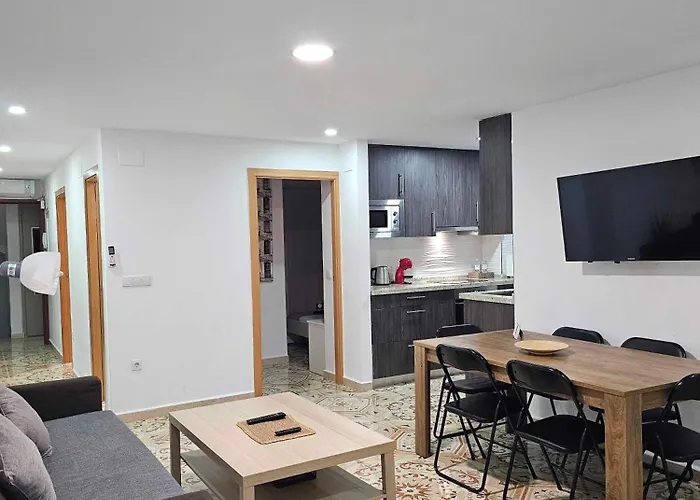 Suncastle -with Share Rooftop Terrace And Barbecue * Alicante