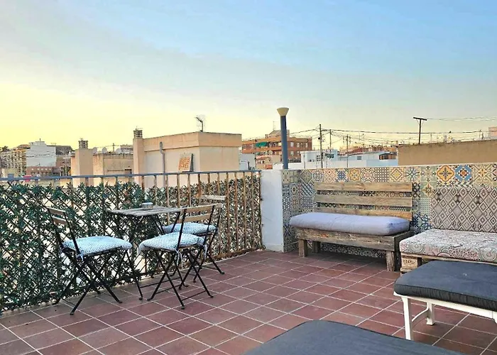 Lägenhet Suncastle -with Share Rooftop Terrace And Barbecue *