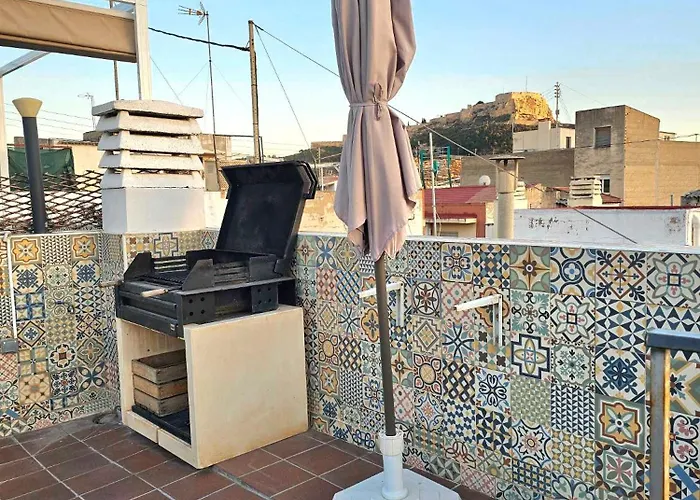 Lägenhet Suncastle -with Share Rooftop Terrace And Barbecue