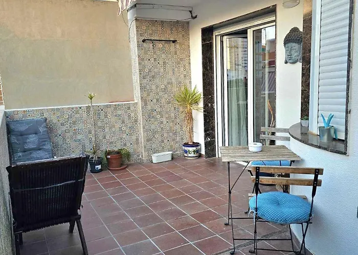 Lägenhet Suncastle -with Share Rooftop Terrace And Barbecue Alicante