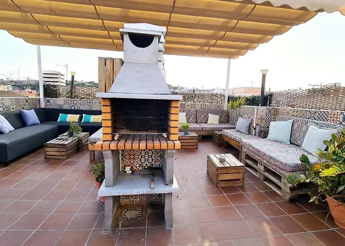 Suncastle -with Share Rooftop Terrace And Barbecue * Alicante