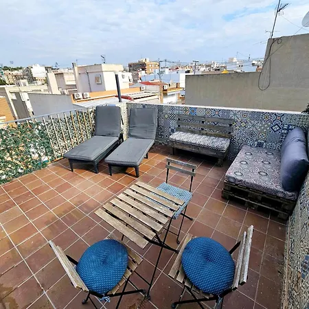 Suncastle -with Sunny Rooftop Terrace And Barbecue Διαμέρισμα Αλικάντε
