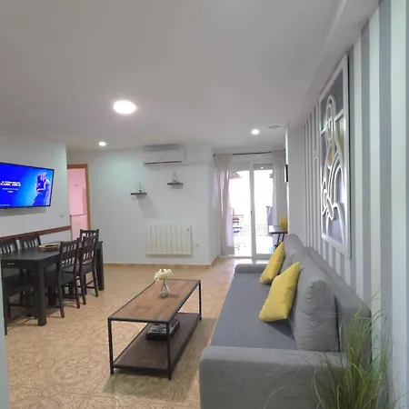 Suncastle -with Sunny Rooftop Terrace And Barbecue Αλικάντε